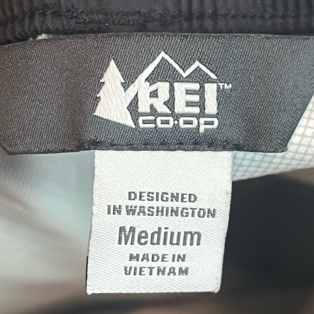 REI Men's Nylon Ripstop Pants Sz M Outdoors Hiking Gorpcore Ankle Closure - Picture 3 of 16